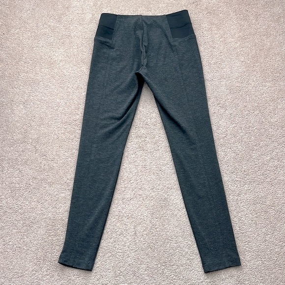 Kut from the Kloth High Rise Skinny Ponte Knit Elastic Panel Leggings Size Large - Picture 4 of 9